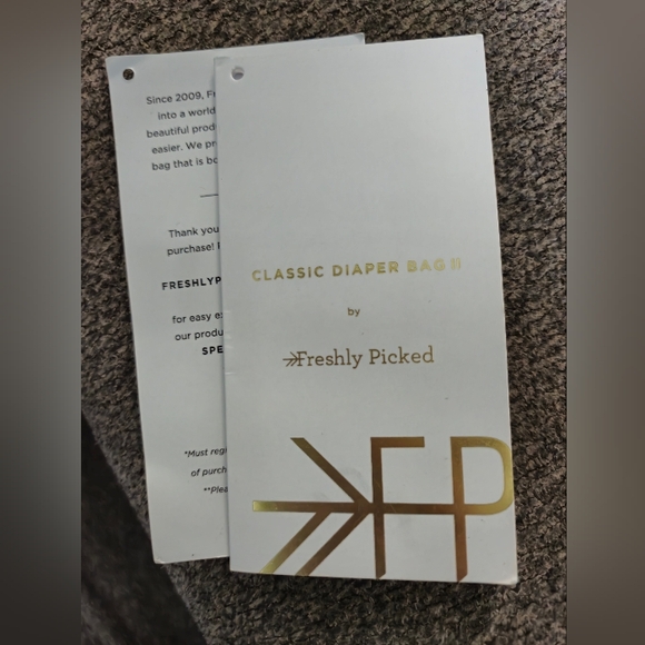 Freshly picked classic diaper bag - Picture 4 of 4